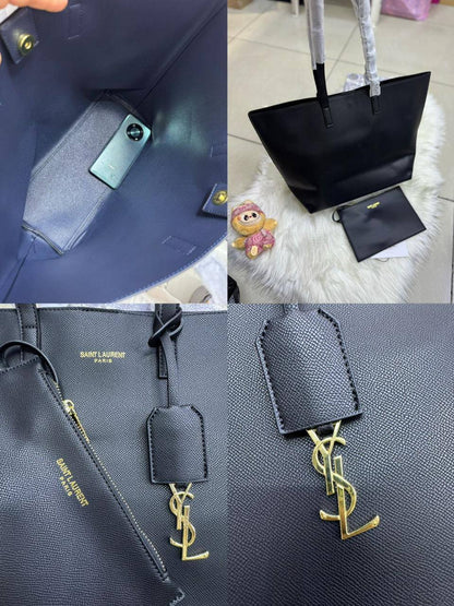 ❤️ Ysl Tote
1️⃣ First quality 
Size : 48 * 31 cm
100 dhs✅

Zain115
♥️♥️♥️
