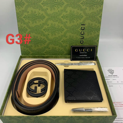 NEW CAME 
BELT, PEN, WALLET SET 
90 dhs🪙💕

WITHBOX
🎁🎁🎁

Zain40
♥️♥️♥️