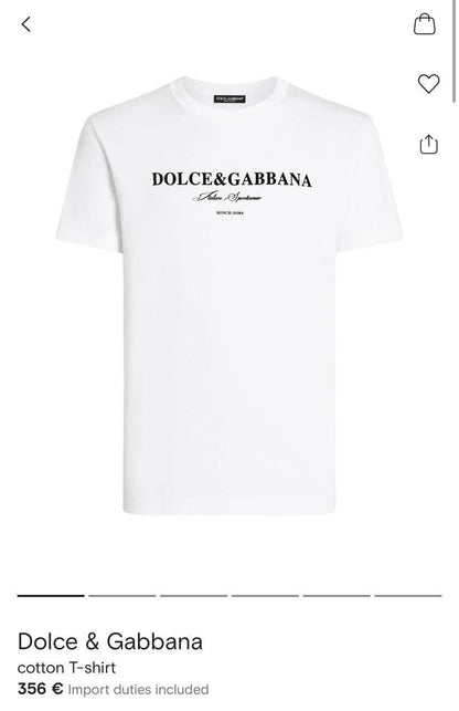 DOLCE&GABBANA❣️
SUPER MASTER QUALITY ✨
SIZE :S M L XL XXL
280 dhs🇦🇪🇦🇪

Zain327
♥️♥️♥️