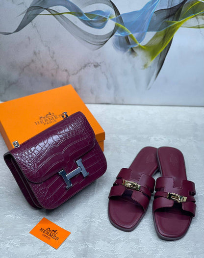 HERMES
Bag&shoes.    Set. 

170 dhs❣️

Zain175
♥️♥️♥️