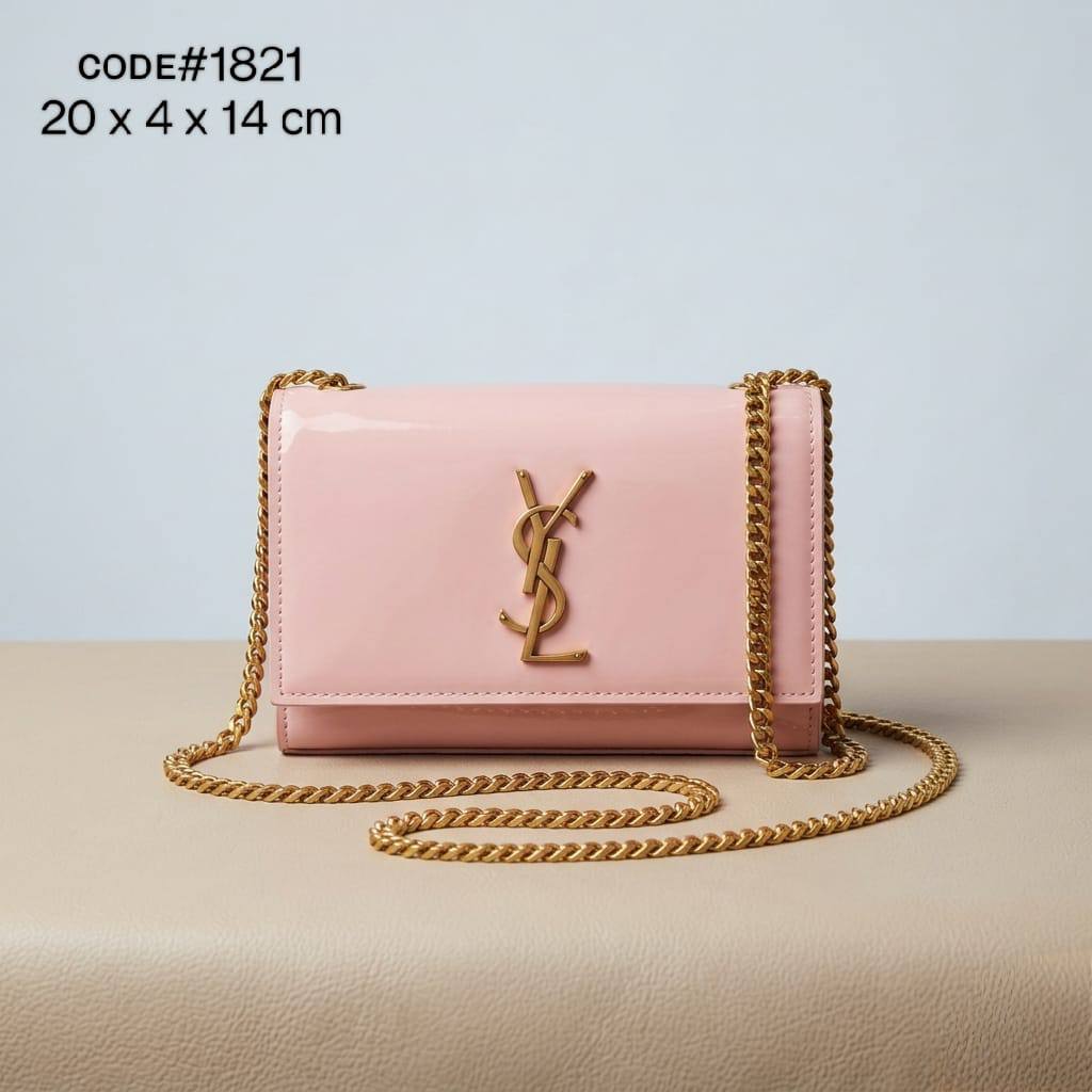 YSL - sᴀɪɴᴛ ʟᴀᴜʀᴇɴᴛ
ᴋᴀᴛᴇ sᴍᴀʟʟ sʜᴏᴜʟᴅᴇʀ ʙᴀɢ
ɢʟᴏssʏ ᴘᴀᴛᴇɴᴛ ʟᴇᴀᴛʜᴇʀ
ᴡɪᴛʜ ɢᴏʟᴅ-ᴛᴏɴᴇ ʜᴀʀᴅᴡᴀʀᴇ
sɪᴢᴇ : 20 cm
ᴡɪᴛʜ BOX
🎁🎁🎁

70 dhs✅

Zain31
♥️♥️♥️