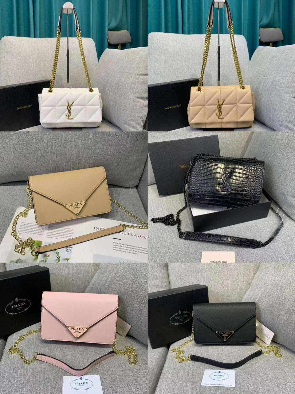 🎉 Offer 🎊  YSL / Prada
1⃣️ First quality +🎁
Size: 23 ~ 21  cm
70 dhs🪙🌺
with box 🎁
Limit Stock

Zain115
♥️♥️♥️