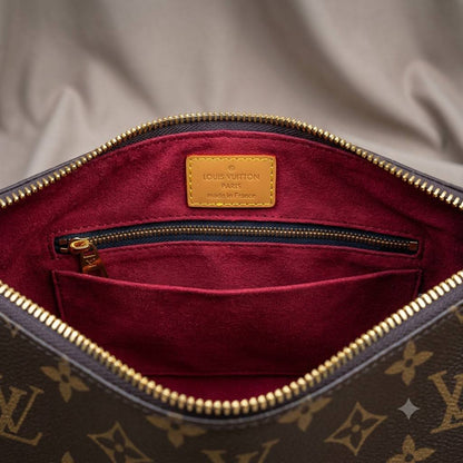 LOUIS VUITTON
Lv

Slouchy PM Bag
Shoulder Bag
Gold Hardware
With BOX
Size : 33 cm

110 dhs 
  

Zain239
♥️♥️♥️