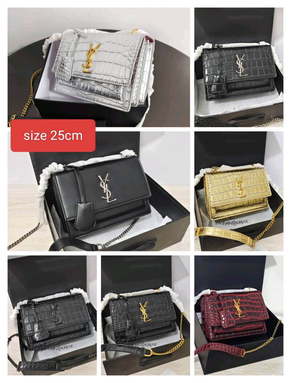 YSL
105 dhs🗽

with box
🎁🎁🎁

size ，25cm

Zain26
♥️♥️♥️