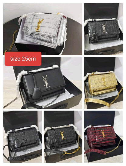 YSL
105 dhs🗽

with box
🎁🎁🎁

size ，25cm

Zain26
♥️♥️♥️