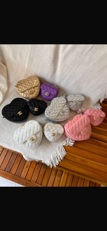 Chanel Heart Shape Bags
*Both Size In Stock😻*
*Vip Quality💊*
For Price 👇 WhatsApp✅
0568585901 
0507557372
0552275751 Owner Zain 👌

Zain317
♥️♥️♥️