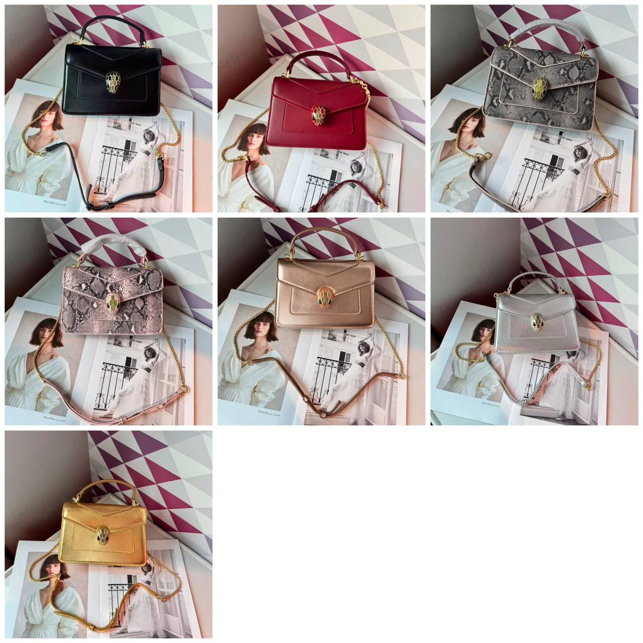 Bvlgari
Best quality with box’s 
120 dhs🇦🇪🇦🇪
Size 20 CM

Zain290
♥️♥️♥️