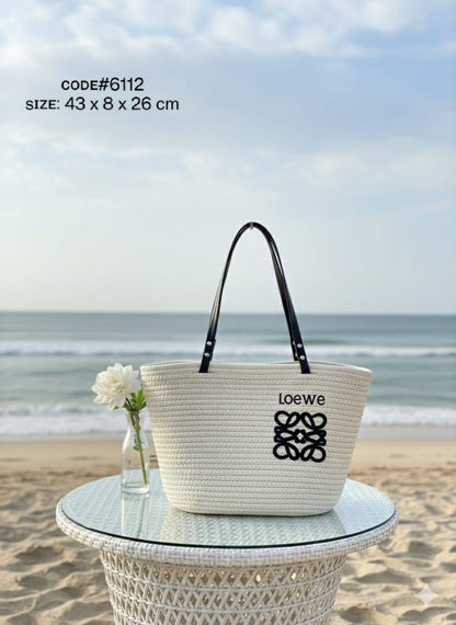 SUMMER'S BAG
ʀᴏᴘᴇ ʀᴀᴛᴛᴀɴ ᴛᴏᴛᴇʙᴀɢ
sɪᴢᴇ: 30 cm

55 dhs✅

Zain31
♥️♥️♥️