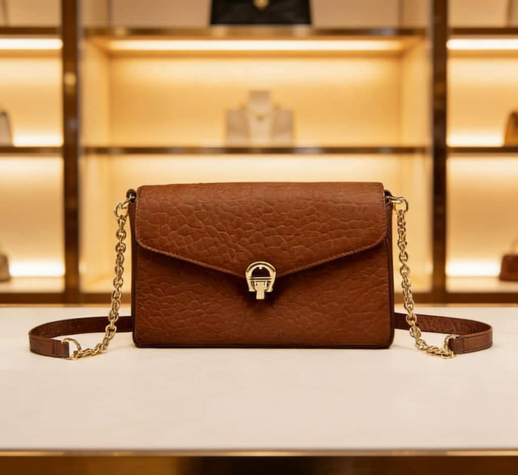 Aigner 

90 dhs💓

with box 
🎁🎁🎁

22*8*15

Zain07
♥️♥️♥️