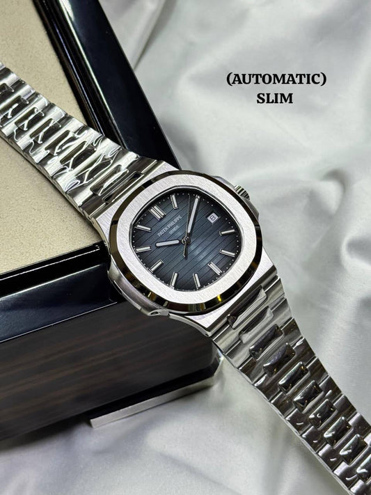 Patek Philippe watch for men (automatic slim case) 
550 dhs💓

Zain59
♥️♥️♥️
