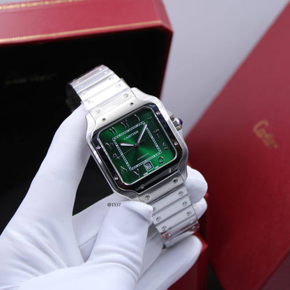 Cartier Santos automatic 
Arabic 
260 dhs❣️

Zain78
♥️♥️♥️
