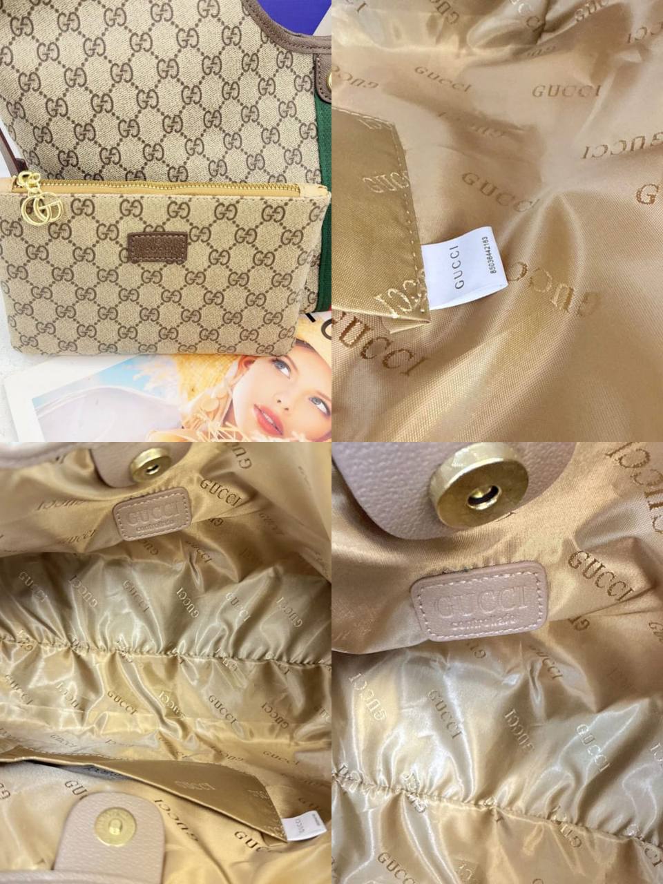 GUCCI ɢɪɢʟɪᴏ ᴛᴏᴛᴇʙᴀɢ
GG ɢʀᴇᴇɴ ᴀɴᴅ ʀᴇᴅ ᴡᴇʙ ᴛʀɪᴍ
ᴄᴀɴᴠᴀs ᴀɴᴅ ʟᴇᴀᴛʜᴇʀ ᴍᴀᴛᴇʀɪᴀʟ
ɢᴏʟᴅ ʜᴀʀᴅᴡᴀʀᴇ
sɪᴢᴇ : 36 cm

80 dhs✅

Zain31
♥️♥️♥️
