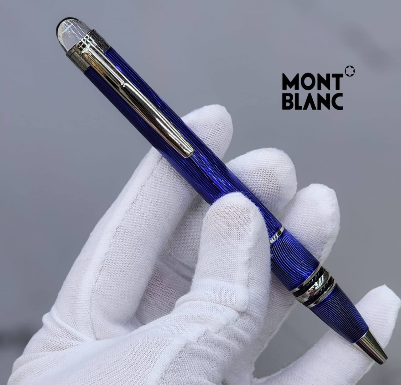 Mont Blanc pen good  
quality 

with box 
🎁🎁🎁

60 dhs🪙🌨️

Zain59
♥️♥️♥️