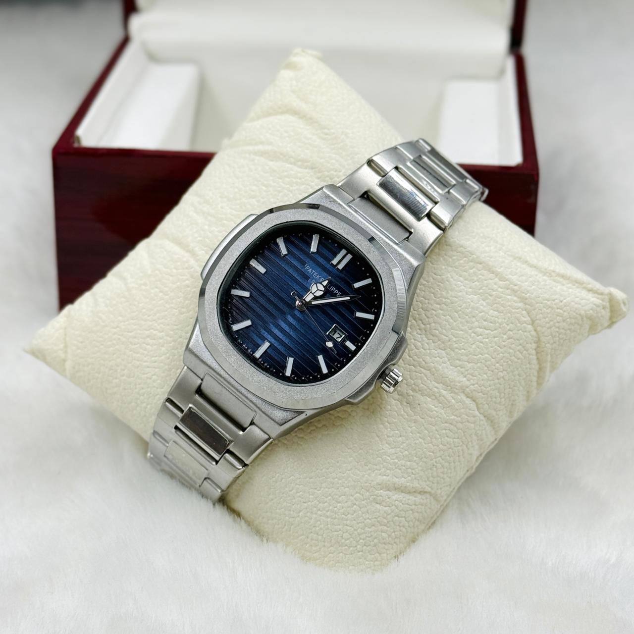 NEW CAME 
MEN WATCH 
PATEK PHILIPPE
GOOD QUALITY 
55 dhs🗽

Zain40
♥️♥️♥️