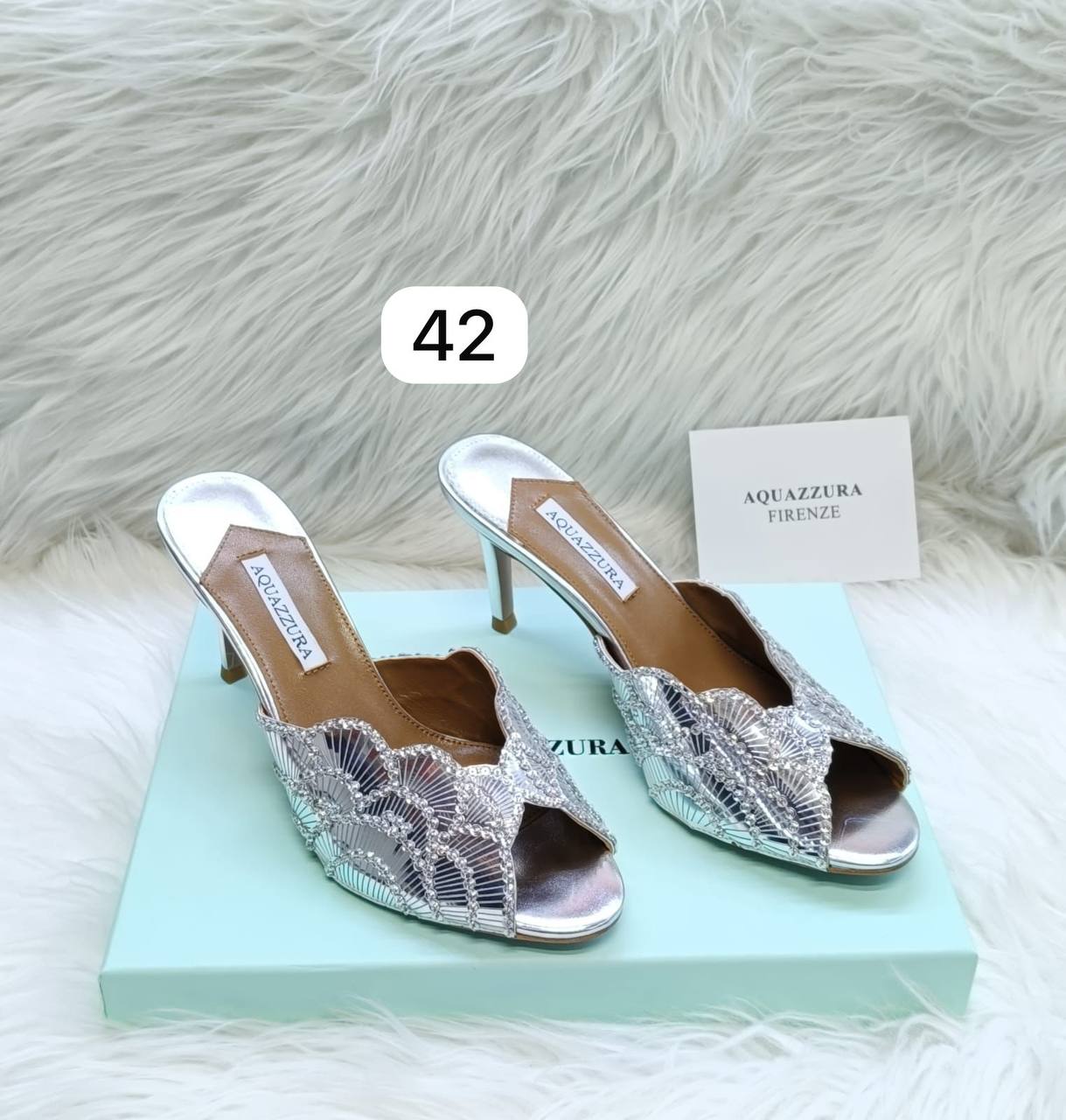 Aquazzura 
380 dhs🌺
Size 36-41

Zain119
♥️♥️♥️