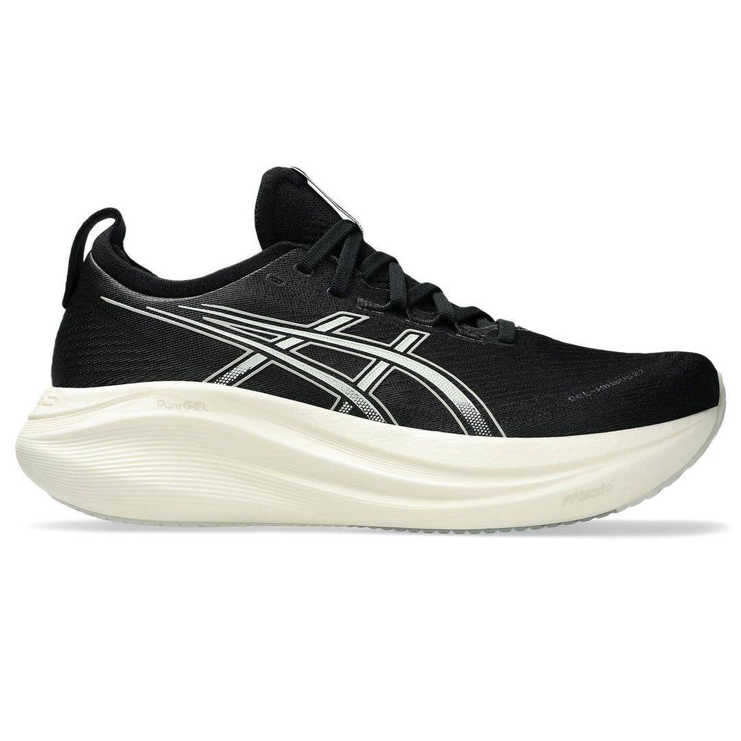 ASICS  Gel-Nimbus 27 ‘White/Black’🖤🤍
36-45 AVAILABLE 
220 dhs✅

Zain242
♥️♥️♥️