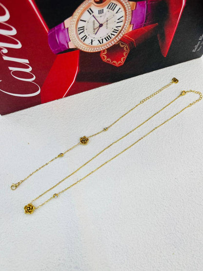 Stainless steel ❤️‍🔥*
Non tarnish 💯
ONE Piece 🦋
With black boxes 📦 
20 dhs💓
With normal boxes 🗃️ 
And paper bag 🛍️
30 dhs💓

Zain216
♥️♥️♥️