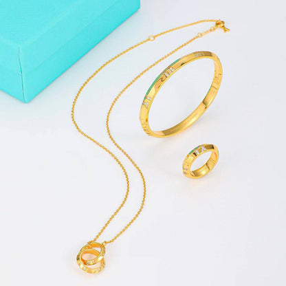 TIFFANY 🔅
   _*SET*_ 💎
140 dhs✅
 *MASTER QUALITY*
*WITH BOX AND PAPER BAG🛍️🎁

Zain89
♥️♥️♥️