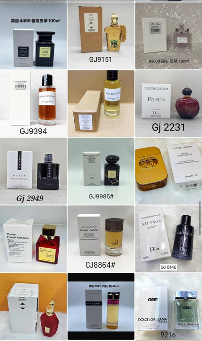 Tester Perfumes
Nice Quality 👌
40 dhs💚

Zain211
❤️❤️❤️