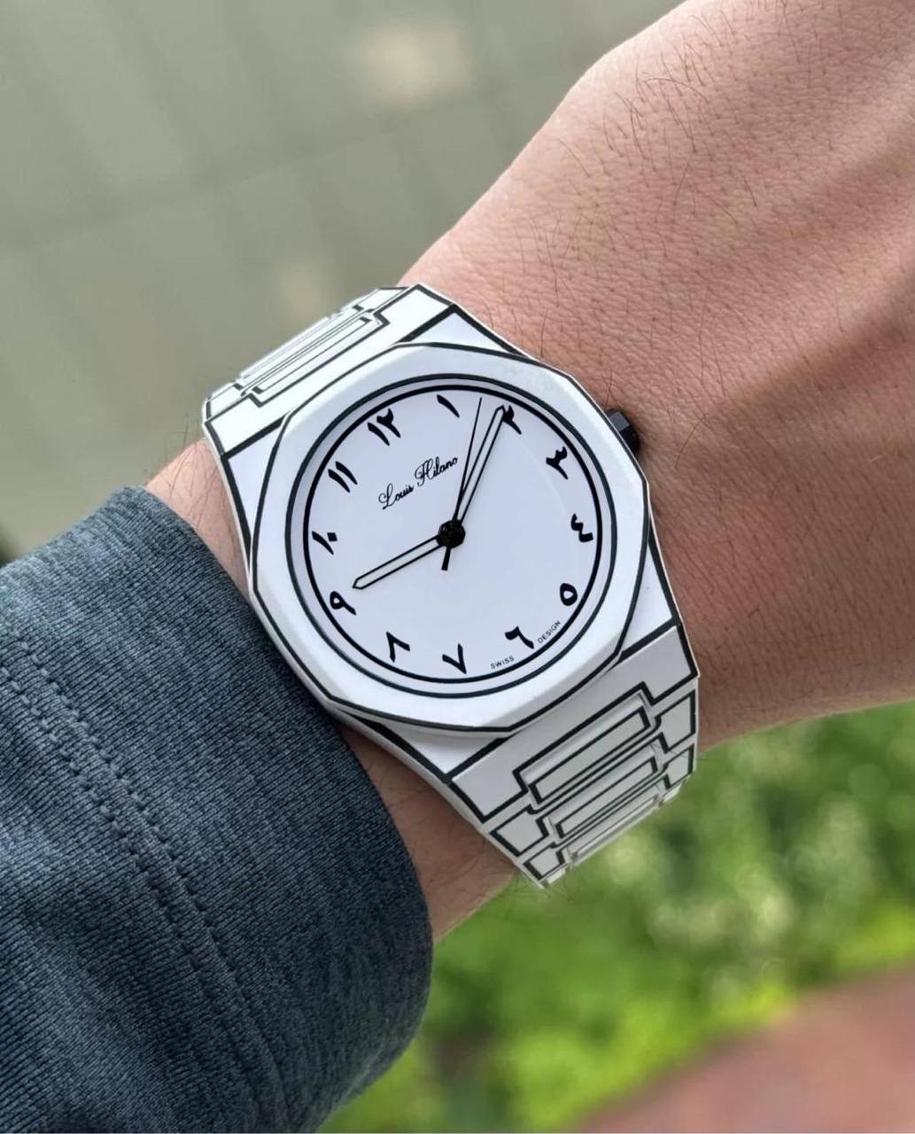 Louis Hilano watch for men good quality 
230 dhs🇦🇪
 (POLYCARBON METAL)

Zain59
♥️♥️♥️