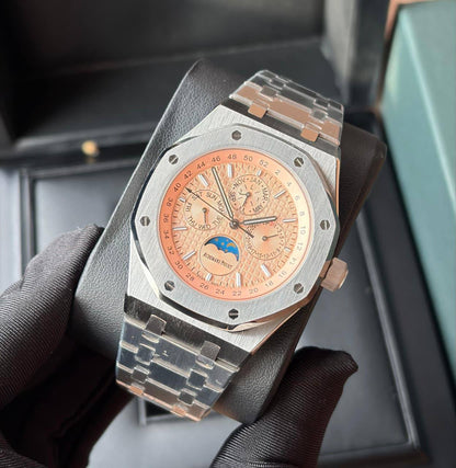 Ap watch for men good quality automatic 
400 dhs🌺

Zain59
♥️♥️♥️