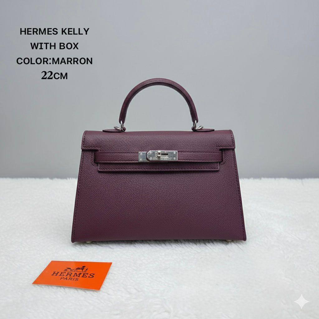 Hermes ᴋᴇʟʟʏ ʙᴀɢ  
silver hardware 
ᴡɪᴛʜ ʙᴏx 
🎁🎁🎁

ʟᴇᴀᴛʜᴇʀ 
sɪᴢᴇ:22ᴄᴍ 
90 dhs🪙🌨️

Zain56
♥️♥️♥️