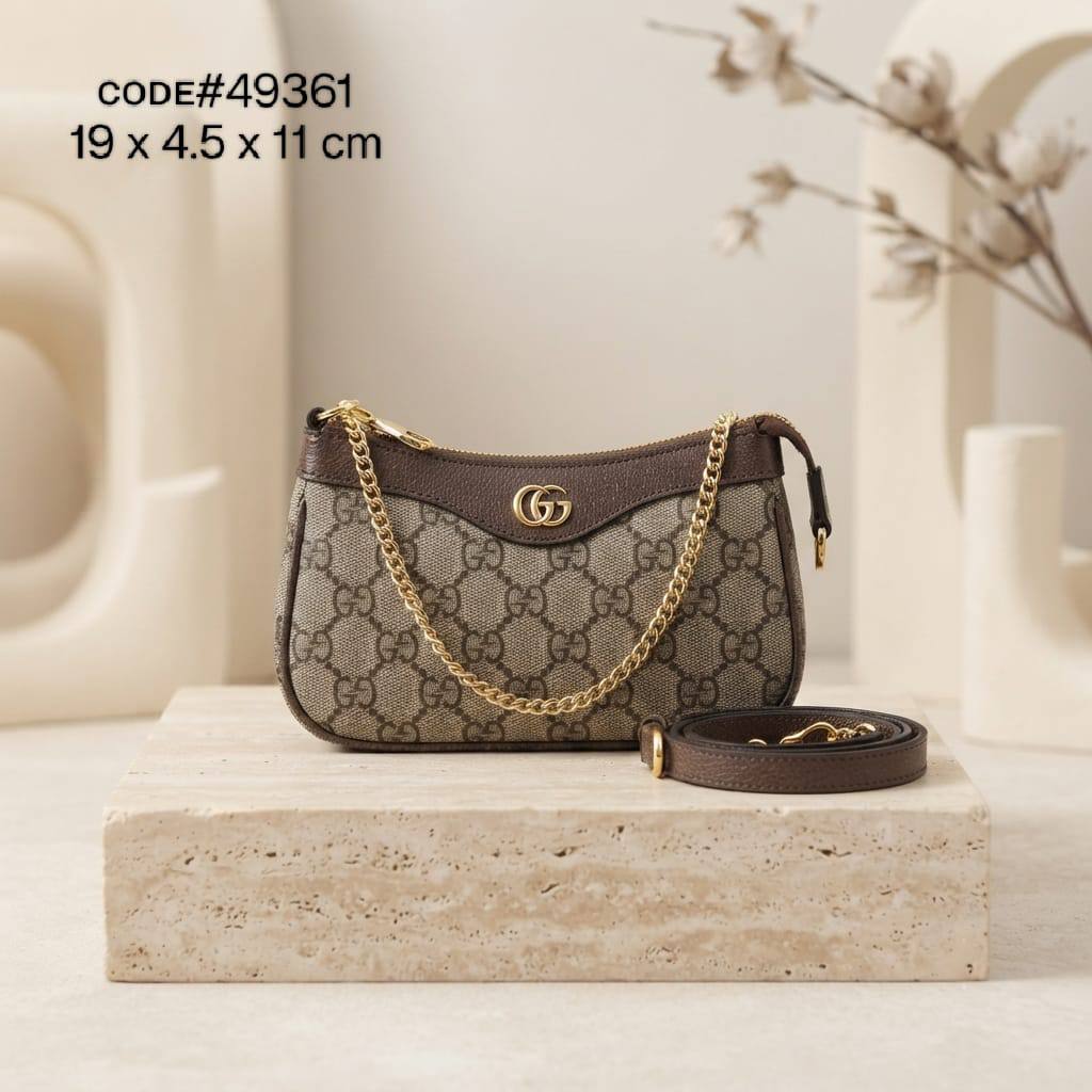 Gucci  ᴍɪɴɪ ᴏᴘʜɪᴅɪᴀ
sʜᴏᴜʟᴅᴇʀ / ᴄʀᴏssʙᴀɢ
ᴡɪᴛʜ sʜᴏʀᴛ ɢᴏʟᴅ ᴄʜᴀɪɴ
ʟᴏɴɢ ʙᴇʟᴛ sᴛʀᴀᴘ
sɪᴢᴇ : 19 ᴄm
ᴡɪᴛʜ BOX

95 dhs✅

Zain31
♥️♥️♥️