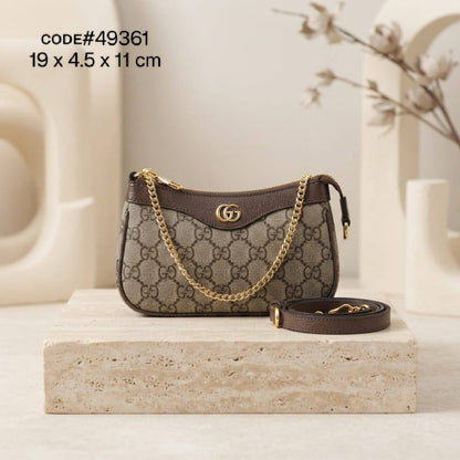 Gucci  ᴍɪɴɪ ᴏᴘʜɪᴅɪᴀ
sʜᴏᴜʟᴅᴇʀ / ᴄʀᴏssʙᴀɢ
ᴡɪᴛʜ sʜᴏʀᴛ ɢᴏʟᴅ ᴄʜᴀɪɴ
ʟᴏɴɢ ʙᴇʟᴛ sᴛʀᴀᴘ
sɪᴢᴇ : 19 ᴄm
ᴡɪᴛʜ BOX

95 dhs✅

Zain31
♥️♥️♥️