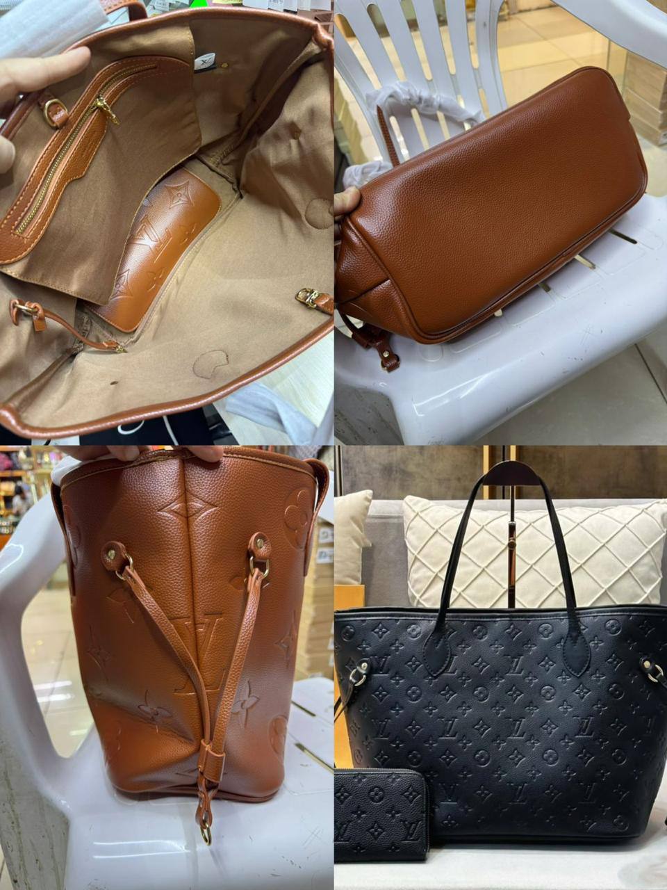 ❤️ LV Neverfull 2 in 1
1️⃣ First quality +🎁
Size : 45  * 30 cm
85 dhs🇦🇪
with box 🎁

Zain115
♥️♥️♥️