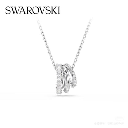Swarovski Set
Necklace 
Earrings 
*Master Quality* 🍂

*110* AED normal box 📦
*150* AED master box 🗃️

Zain48
♥️♥️♥️