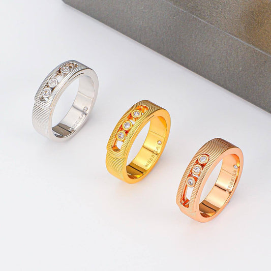 Messika 🦋*
Bangle 🌊
Ring 💍 size available 👇
6,7,8,9
With normal boxes 📦 
100 dhs🪙🌨️
With master box 🗃️ 
140 dhs🪙🌨️

Zain216
♥️♥️♥️