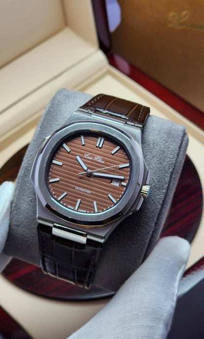 Louis Hilano 
watches for men 
good quality 
280 dhs🪙💕
 (size super slim40mm)

Zain59
♥️♥️♥️