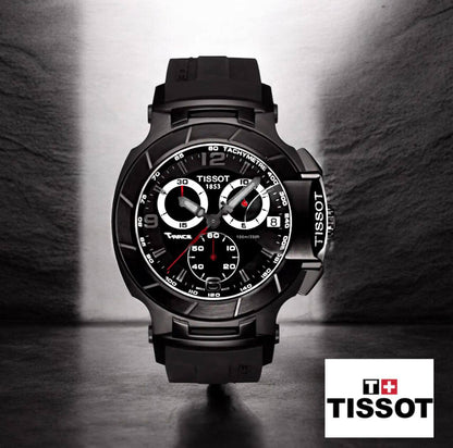 Tissot T-Race Men*
110 dhs✅
*Battery*
*chronograph working*

Zain29
♥️♥️♥️