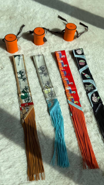 Hermes 🐎🧡

*Twilly Scarf* 
*With orginal packing*  🎁
230 dhs🌺
*VIP QUALITY*

Zain280
♥️♥️♥️
