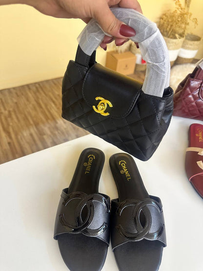 Chanel offer 

Slipper + bag
With boxes

190 dhs

Zain4421 

♥️♥️♥️
Zc