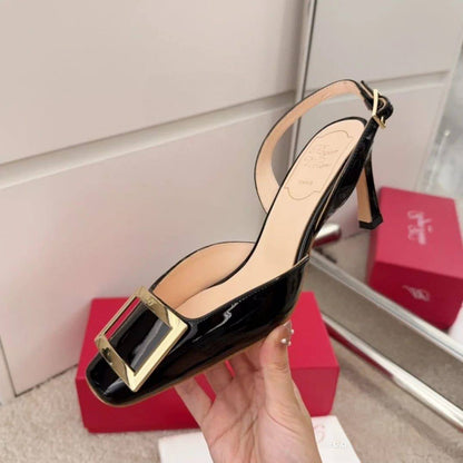 ROGER VIVIER 
HEEL 
GOOD QUALITY 
110 dhs🪙💚
Size 36 TO 41

Zain40
♥️♥️♥️