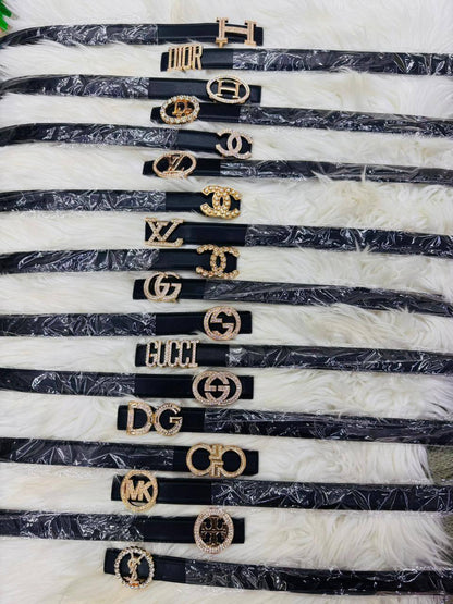 Brand belt
High  Quality 
Size：110 * 2.5 cm
30 dhs✅

Zain115
♥️♥️♥️