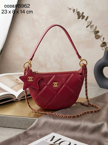 CHANEL sᴛᴀʀ ʟᴏᴏᴘ
ǫᴜɪʟᴛᴇᴅ ʟᴇᴀᴛʜᴇʀ ᴍᴀᴛᴇʀɪᴀʟ
ɢᴏʟᴅ ᴄʜᴀɪɴ ʙᴇʟᴛ sᴛʀᴀᴘ
sɪᴢᴇ : 23 cm

70 dhs✅

Zain31
♥️♥️♥️