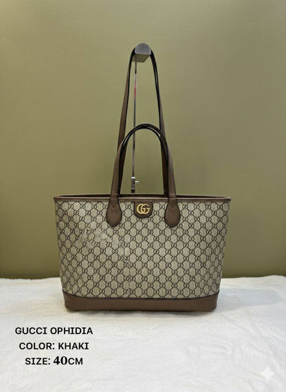 Gucci ᴏᴘʜɪᴅɪᴀ ᴛᴏᴛᴇ ʙᴀɢ
sʜᴏᴜʟᴅᴇʀ/ ʜᴀɴᴅʙᴀɢ
ʟᴇᴀᴛʜᴇʀ
sɪᴢᴇ: 𝟒𝟎ᴄᴍ
100 dhs✅

Zain56
♥️♥️♥️