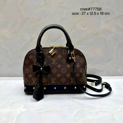 LV
ᴀʟᴍᴀ ᴍᴏɴᴏɢʀᴀᴍ
ᴡɪᴛʜ ᴍᴜʀᴀᴋᴀᴍɪ ᴄʜᴀɪɴ
ɪᴛ ʜᴀs ʟᴏɴɢ ʙᴇʟᴛ sᴛʀᴀᴘ
sɪᴢᴇ : 26 cm

70 dhs🪙💕

Zain31
♥️♥️♥️