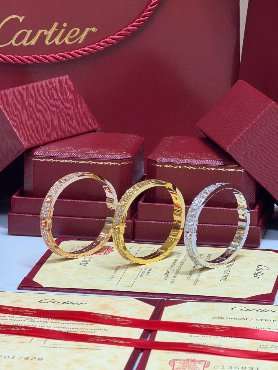 Cartier Bangles
All Size Have
Super Master Quality
For Price 👇 WTSP Text Zain 0568585901
0507557372
0544061607

Zain268
♥️♥️♥️