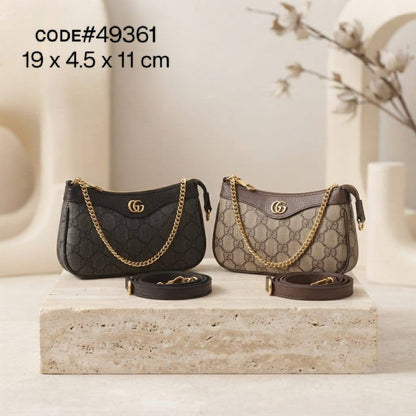 Gucci  ᴍɪɴɪ ᴏᴘʜɪᴅɪᴀ
sʜᴏᴜʟᴅᴇʀ / ᴄʀᴏssʙᴀɢ
ᴡɪᴛʜ sʜᴏʀᴛ ɢᴏʟᴅ ᴄʜᴀɪɴ
ʟᴏɴɢ ʙᴇʟᴛ sᴛʀᴀᴘ
sɪᴢᴇ : 19 ᴄm
ᴡɪᴛʜ BOX

95 dhs✅

Zain31
♥️♥️♥️