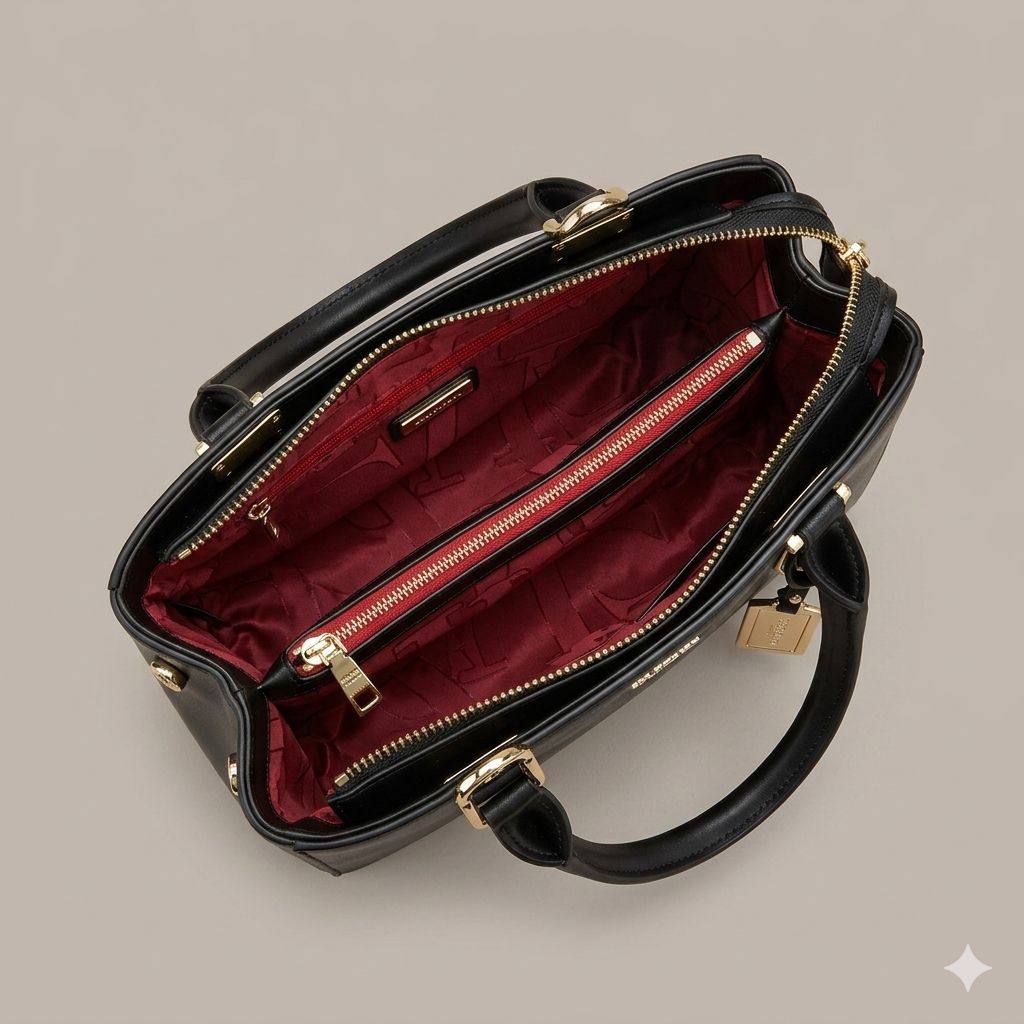 CH Carolina Herrera
Top Hand Carry Bag
With Long Belt Strap
Gold Hardware & Chain Logo
NO BOX
Size: 25 cm

100 dhs🇦🇪🇦🇪

Zain239
♥️♥️♥️