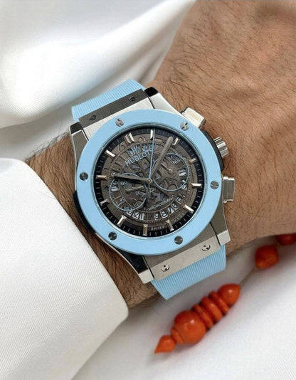 Hublot watch 
for men 
good quality 
180 dhs✅

Zain59
♥️♥️♥️