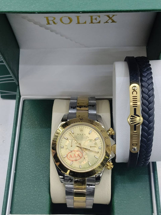 Rolex automatic 
for mens with bracelet
240 dhs✅

Zain25
♥️♥️♥️