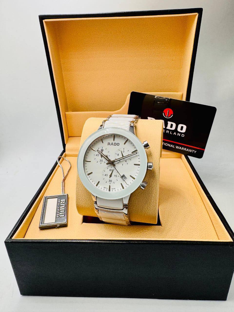 Rado Men ceramic
*Offer price 
80 dhs🪙🌨️

Zain08
♥️♥️♥️