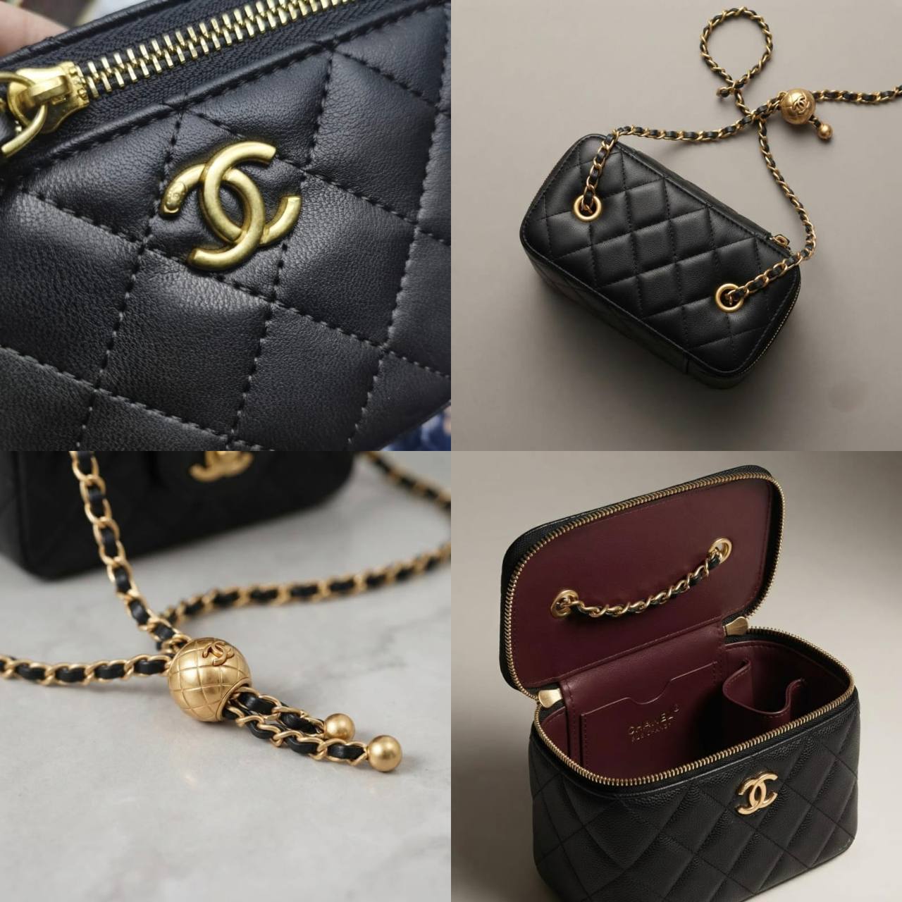 Chanel ᴠᴀɴɪᴛʏ ʙᴀɢ
sʟɪɴɢ sʜᴏᴜʟᴅᴇʀ ʙᴀɢ
ʟᴀᴍʙsᴋɪɴ ʟᴇᴀᴛʜᴇʀ
ɢᴏʟᴅ & sɪʟᴠᴇʀ ʜᴀʀᴡᴀʀᴇ
ᴡ/ ʙᴀʟʟ ᴀᴅᴊᴜsᴛᴀʙʟᴇ  sᴛʀᴀᴘ
ɢᴏʟᴅ ᴄʜᴀɪɴ ʟᴏɴɢ sᴛʀᴀᴘ
sɪᴢᴇ : 17 cm
ᴡɪᴛʜ BOX

100 dhs🇦🇪🇦🇪

Zain31
♥️♥️♥️