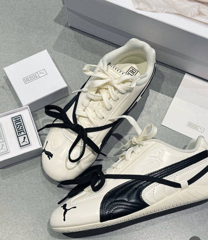PUMA x ROSÉ Speedcat Lea Sneakers Warm White 

36-42 AVAILABLE🤩 

210 dhs🪙🌨️

Zain242
♥️♥️♥️