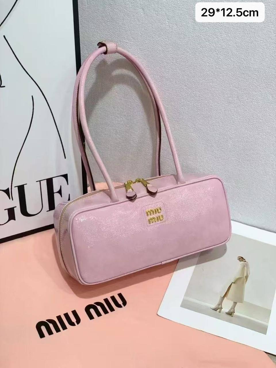 🎉Discount 🍁  Miumiu Autumn collection
1️⃣ First quality
Size : 30 ~ 29 * 12 cm
80 dhs🪙🌺
Limit Stock

Zain115
♥️♥️♥️