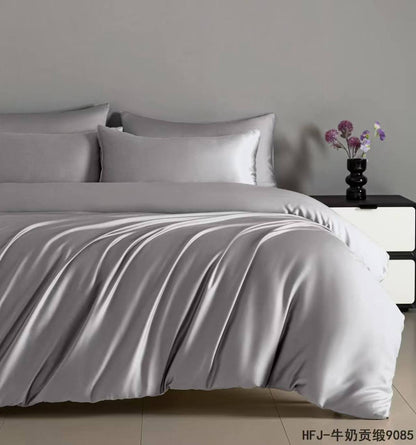 New collection 
Master 💥💥
Bedsheets set
100 %
Silk 
King size cover 6pcs set 
1 duvet cover 240/220
1 fitted sheets 200/200+30
4 pillowcases 75/50
170 dhs🇦🇪🇦🇪

Zain99
♥️♥️♥️
